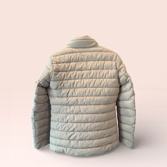 Lauren Ralph Lauren Puffer Jacket Beige - Picture 3 of 9